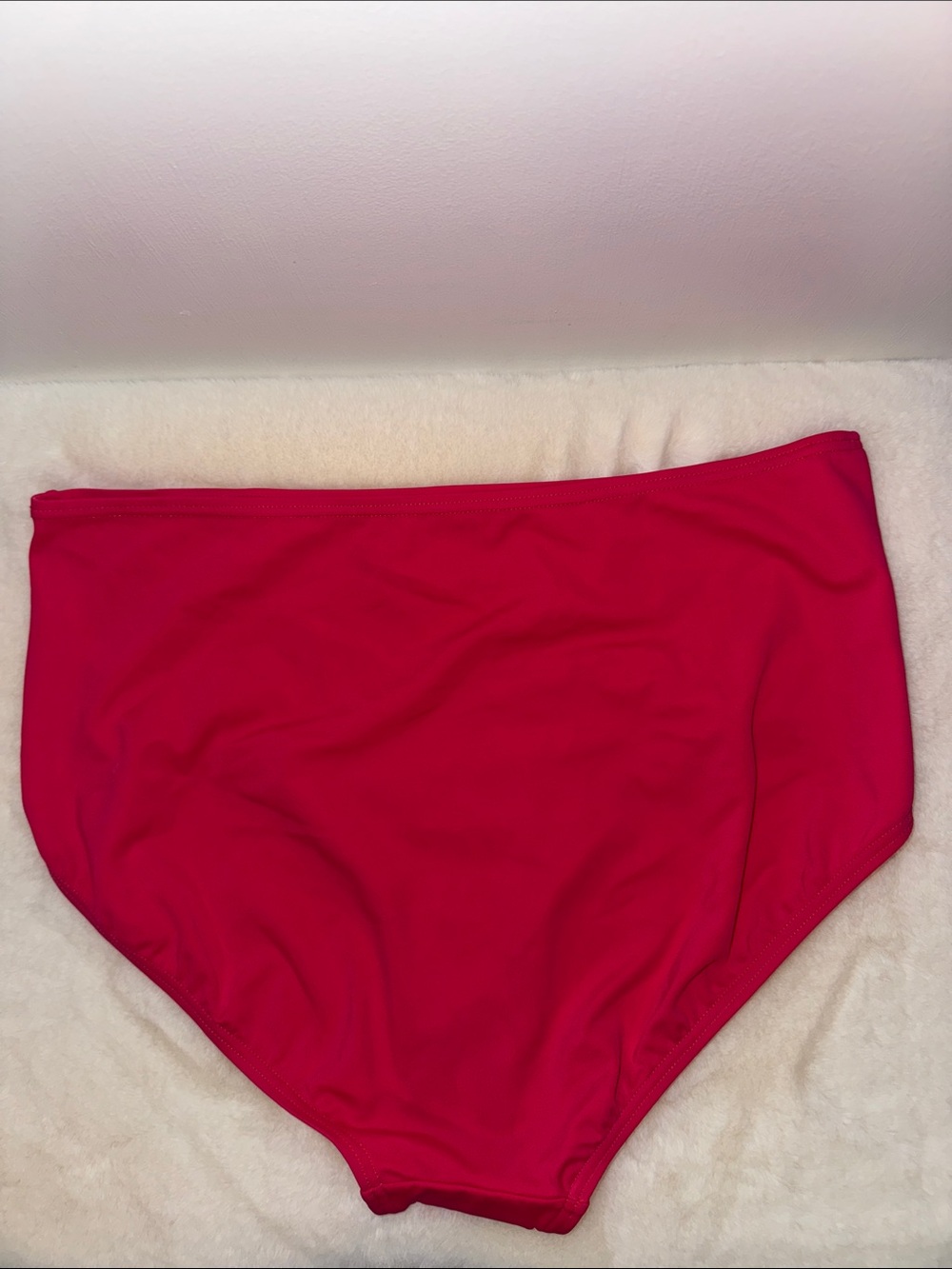 Fit 4 U Ruffle Tankini Swimsuit SET Top & Bottom Women’s 14 Pink - Picture 8 of 10